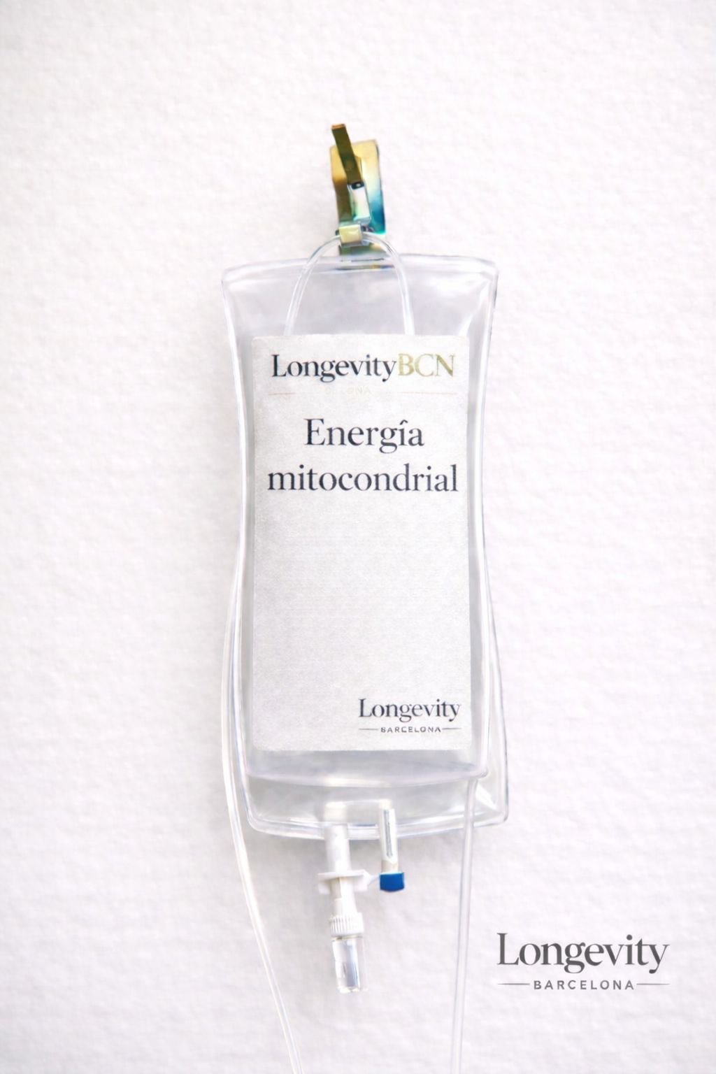 Bolsa de suero de energía mitocondrial.