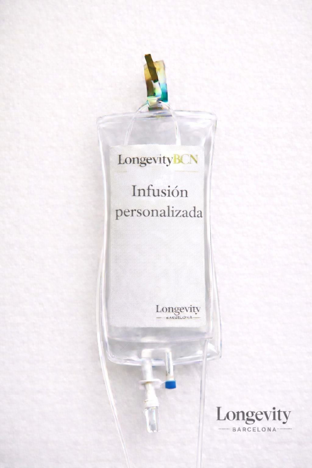 Bolsa de infusión personalizada Longevity BCN